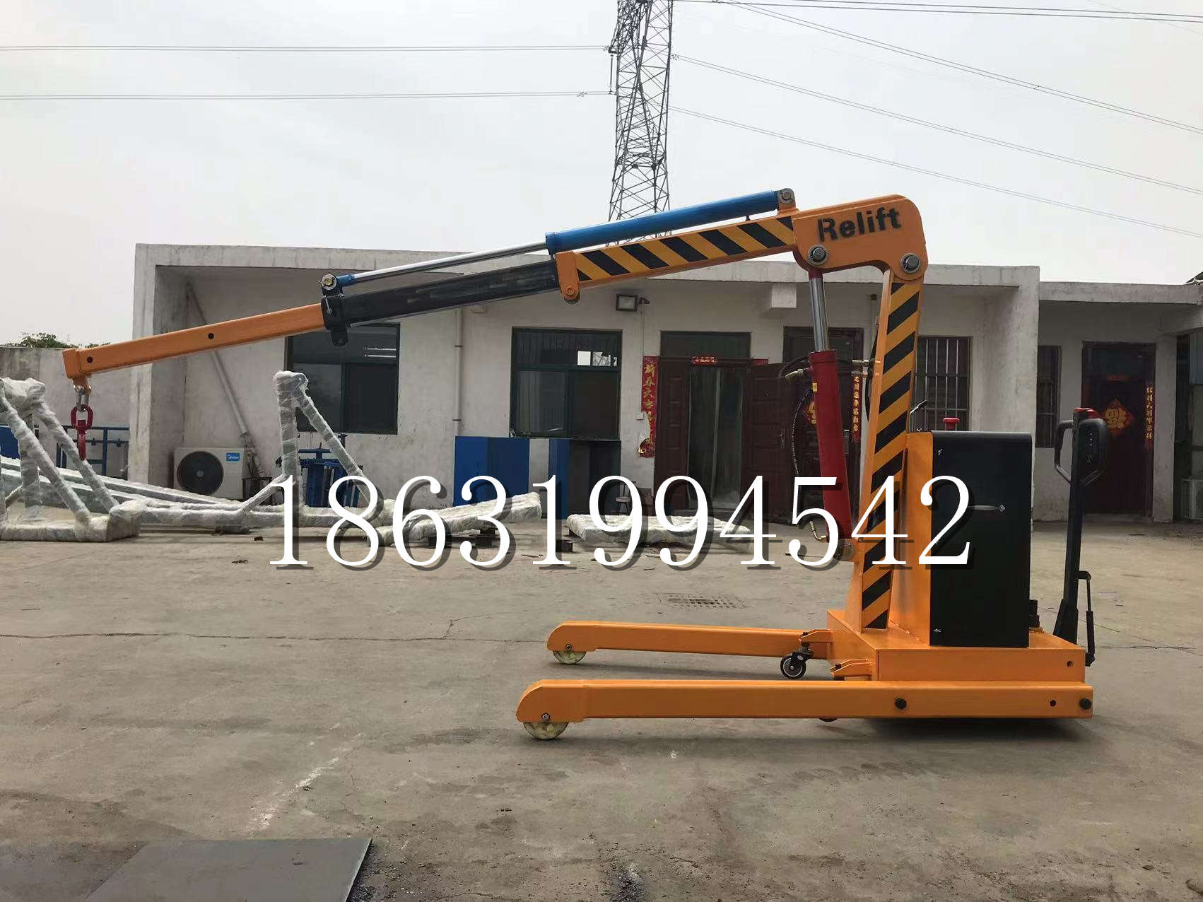 丰滨乡久征定做3吨三轮随车吊 农用园林绿化移树吊 平板工程用小吊机