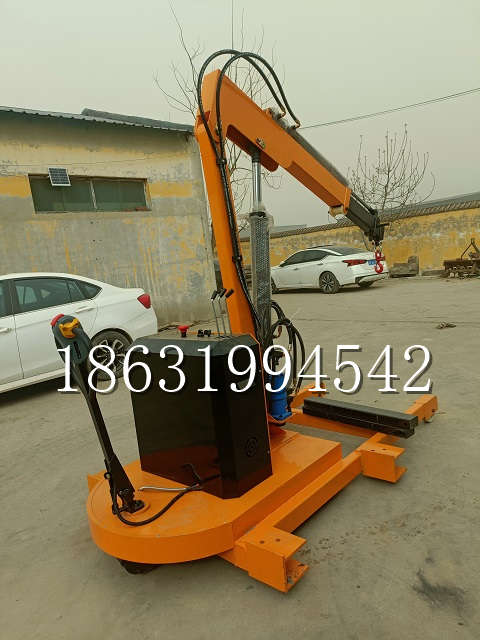 丰滨乡自卸车厢随车吊 自制轮式四不像起重机 四驱平板吊 5吨 贵盛