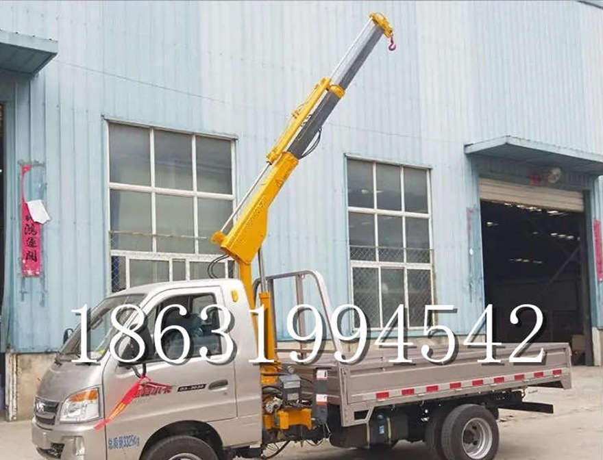 丰滨乡随车吊机仓库小型价格车载随车吊机220v移动吊机车载吊机可拆卸微型提升机