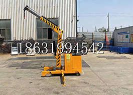 丰滨乡随车吊机仓库小型价格车载随车吊机220v移动吊机车载吊机可拆卸微型提升机